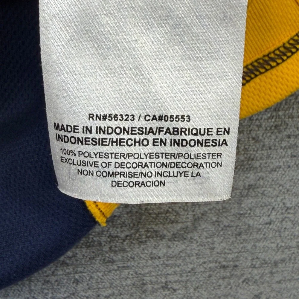 Jordan Cal Bears Dri Fit Long Sleeve NCAA‎ Blue Gold Mens XXL